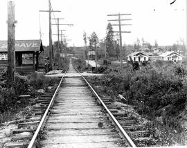 Seattle Municipal Railway Track, Seattle, Washington, 1915