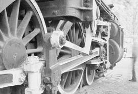 Northern Pacific steam locomotive 2152 at Auburn, Washington, in 1970.