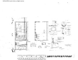 Northern Pacific Engineering Drawing, Engine Facilities at Parkwater, Washington, 1912