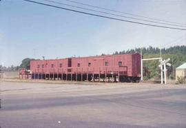 Lewis & Clark Railway Station at Battle Ground, Washington in July 1987.