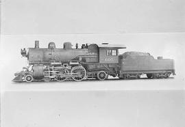 Northern Pacific steam locomotive 605 in 1916.