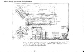 Spokane, Portland and Seattle Railway Engineering Drawing: Shop Plan - Wire Support, Turntable, P...