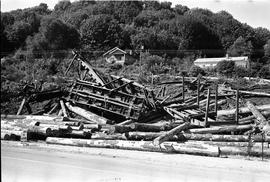 Burlington Northern accident at Ruston, Washington in 1972.