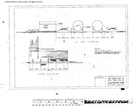 Great Northern Engineering Drawing, Diesel Fueling Facilities at Interbay, Washington, 1970