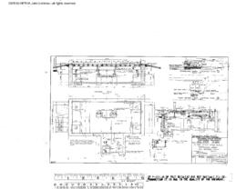 Northern Pacific Engineering Drawing, Stock Scale, 10 Ton 15 Foot X 22 Foot at Toppenish, Washing...