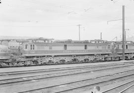 Great Northern Railway electric locomotive number 5016 at Wenatchee, Washington, undated.