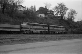 Great Northern Diesel Locomotive 358C, Bellingham, Washington, undated