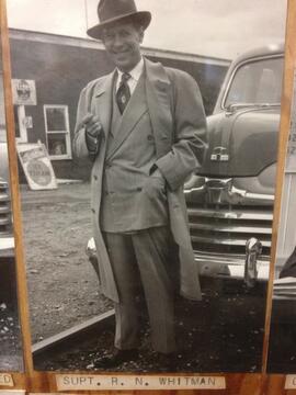 Great Northern Employee R.N. "Reg" Whitman, undated
