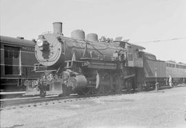 Northern Pacific steam locomotive 1578 at Dilworth, Minnesota, in 1951.