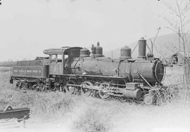 Puget Sound & Baker River Railway Steam Locomotive Number 1 at Hamilton, Washington, circa 1948.