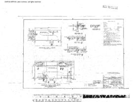 Great Northern Engineering Drawing, Line Change at Kootenai River, Montana, 1969