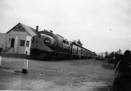 Spokane, Portland and Seattle (SP&S) Diesel Locomotive Number 800, Seaside, Oregon, August 24...