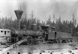 Marysville & Northern Railway Company Steam Locomotive Number 2 at Sedro Woolley, Washington ...