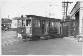 Seattle Municipal Railway cable car 61, Seattle, Washington, 1940