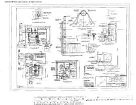 Great Northern Engineering Drawing, Boiler House at Vancouver, British Columbia, 1968