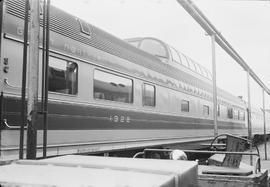 Great Northern Railway passenger car number Car 1322 at Seattle, Washington on February 09, 1964.