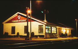 Great Northern Depot at Sandpoint, Idaho, 1968