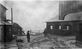 Pacific Coast Company coal mine  at Franklin, Washington, circa 1915.