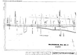 Plat Map of Spokane, Portland, and Seattle Railway Facilities at McLoughlin, Washington, 1915