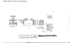 Camas Prairie Railroad Engineering Drawing: Timber Abutments, Bridge 20 (17), South of Culdesac, ...