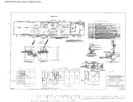 Burlington Northern Engineering Drawing, Signal and Section Crew Building at Cheney, Washington, ...