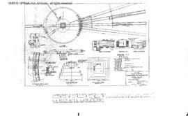 Spokane, Portland and Seattle Railway Engineering Drawing: Turntable and Engine Pit, Turntable, A...