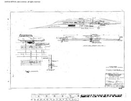 Northern Pacific Engineering Drawing, Load Adjuster and Car Puller at Parkwater, Washington, 1962