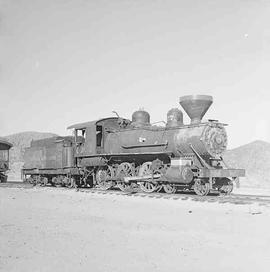 Virginia & Truckee Railroad Steam Locomotive Number 27 at Carson City, Nevada in December 1973.