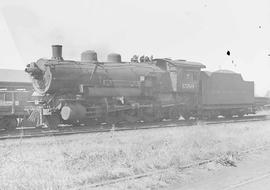 Northern Pacific steam locomotive 1589 at Auburn, Washington, in 1946.