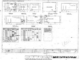 Burlington Northern Engineering Drawing, Standard Maintenance of Way and Signal Building Plans, 1981