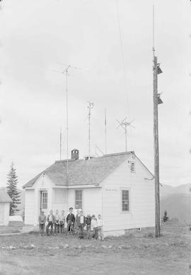 United States weather station at Stampede Pass, Washington, in 1958.