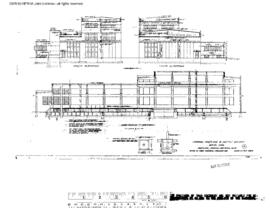Spokane, Portland, and Seattle Railway Engineering Drawing, Diesel Shop at Vancouver, Washington,...