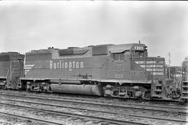 Chicago, Burlington and Quincy Railroad  diesel locomotive 626 at Auburn, Washington, on May 19, ...