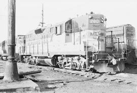 Chicago, Milwaukee, St. Paul & Pacific Railroad Company diesel locomotive number 280 at Tacom...