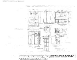 Spokane, Portland, and Seattle Railway Engineering Drawing, Interlocking Station at North Portlan...