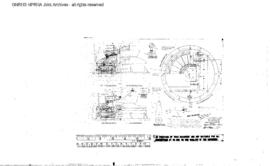 Northern Pacific Engineering Drawing: Shop Plan - 85 Foot, Turntable, Bremerton, Washington, 1944