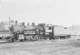 Northern Pacific steam locomotive 31 at Helena, Montana, in 1955.