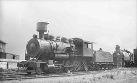 Schafer Brothers Logging Company Steam Locomotive Number 6 at South Tacoma, Washington, circa 1948.