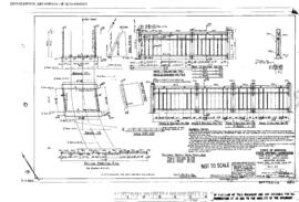 Northern Pacific Engineering Drawing: Railing, Bridge 115 - Highway Overpass, Livingston, Montana...