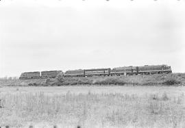 Burlington Northern diesel locomotive 3604 at Auburn, Washington in 1970.