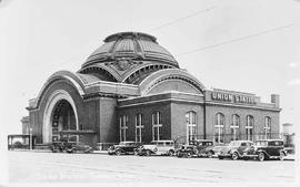 Northern Pacific Union Station at Tacoma, Washington, circa 1935.