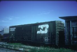 Burlington Northern 198765 at Vancouver, British Columbia in 1993.