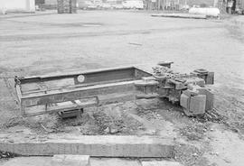Robert Gray Shingle Company  Car Mover at Hoquiam, Washington in October 1974.