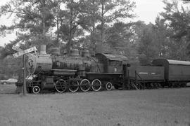 Atlantic & Gulf Railroad Steam Locomotive Number 9 at Waycross, Georgia in July, 1978.