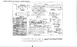 Burlington Northern Engineering Drawing: General Plan, Bridge 54 - Edgemoor Lagoon (formerly Grea...