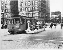 Seattle Municipal Railway cable car 2, Seattle, Washington, 1940