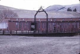 Northern Pacific Roundhouse at Missoula, Montana, 1971