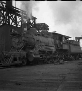 Pacific Coast Railroad steam locomotive number 16 at Seattle, Washington in 1950.