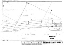 Plat Map of Northern Pacific Facilities at Pifer, Washington, 1916