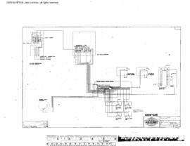 Burlington Northern Engineering Drawing, Wastewater Treatment Facility at Interbay, Washington, 1978